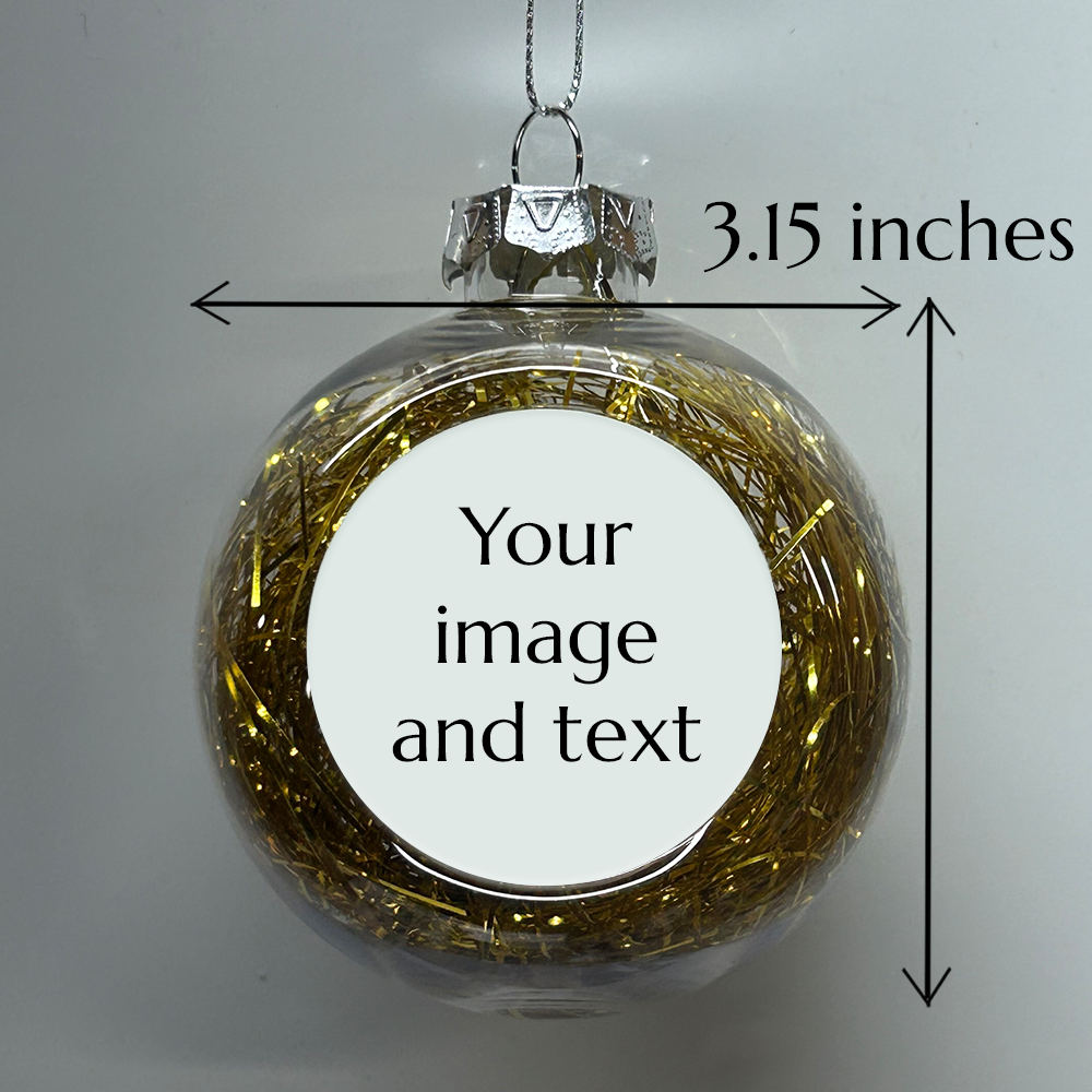 Gold Ball Ornament