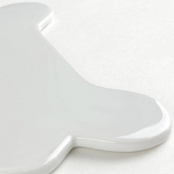 Porcelain Dog Bone Ornament
