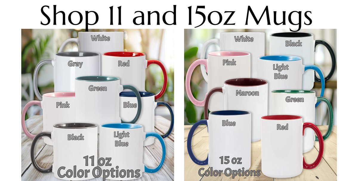 11/15oz Photo Mugs