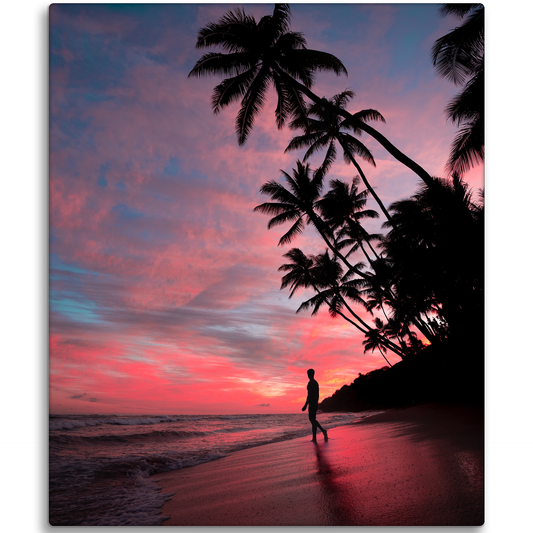 Large 10x12 Custom Metal Photo Print – HD Aluminum Portrait Wall Art