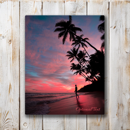 Large 10x12 Custom Metal Photo Print – HD Aluminum Portrait Wall Art