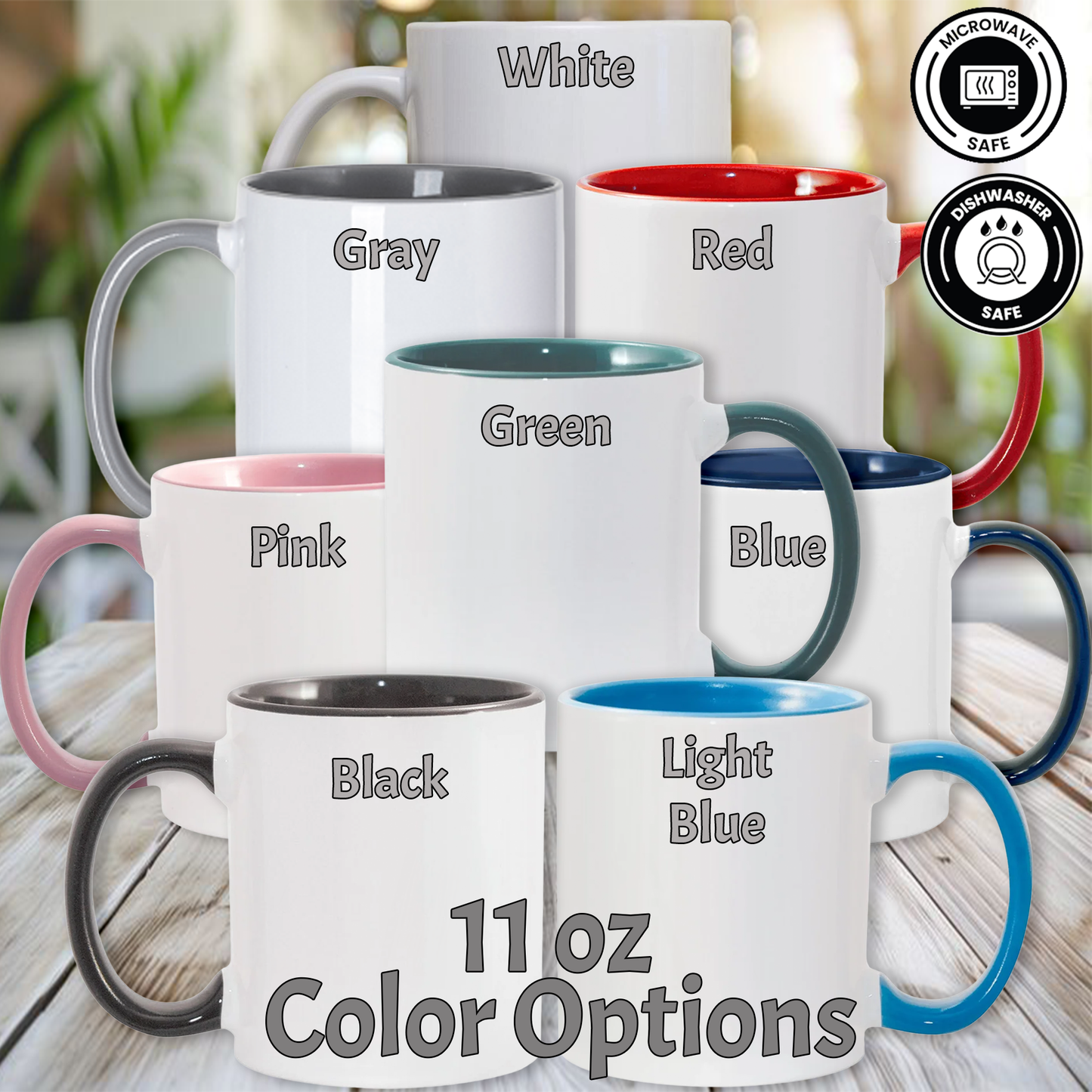 Personalized Custom Mug with 2 Photos - Perfect Gift!
