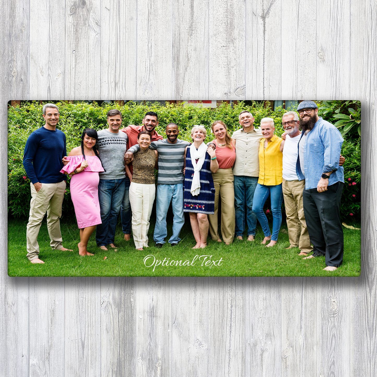 5x10 Custom Metal - Classic Landscape Single Image