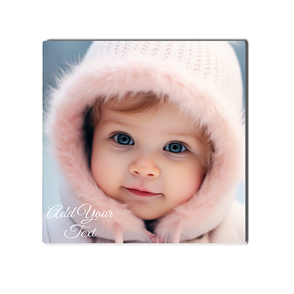 Acrylic Photo Art 4x4 ~ Classic Portrait Single