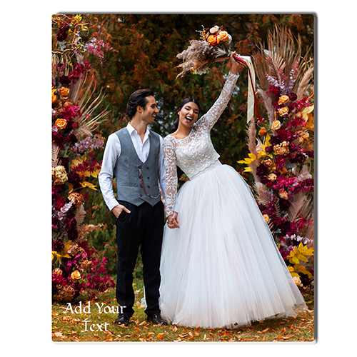 Personalized Acrylic Wall Art: 8x10 Vertical Classic One Picture