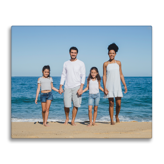 Personalized Photo Metal Print 8x10 – Custom Landscape Wall Art Gift