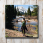 Square Metal Photo Print 8x8 – Custom Instagram-Style Aluminum Print