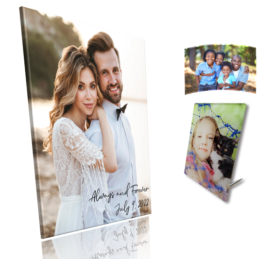 Personalized Acrylic Wall Art: 8x10 Vertical Classic One Picture