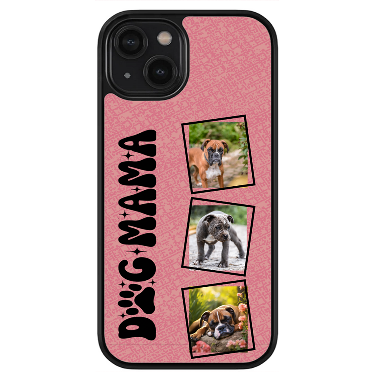 Custom iPhone Cases with Three Framed Images