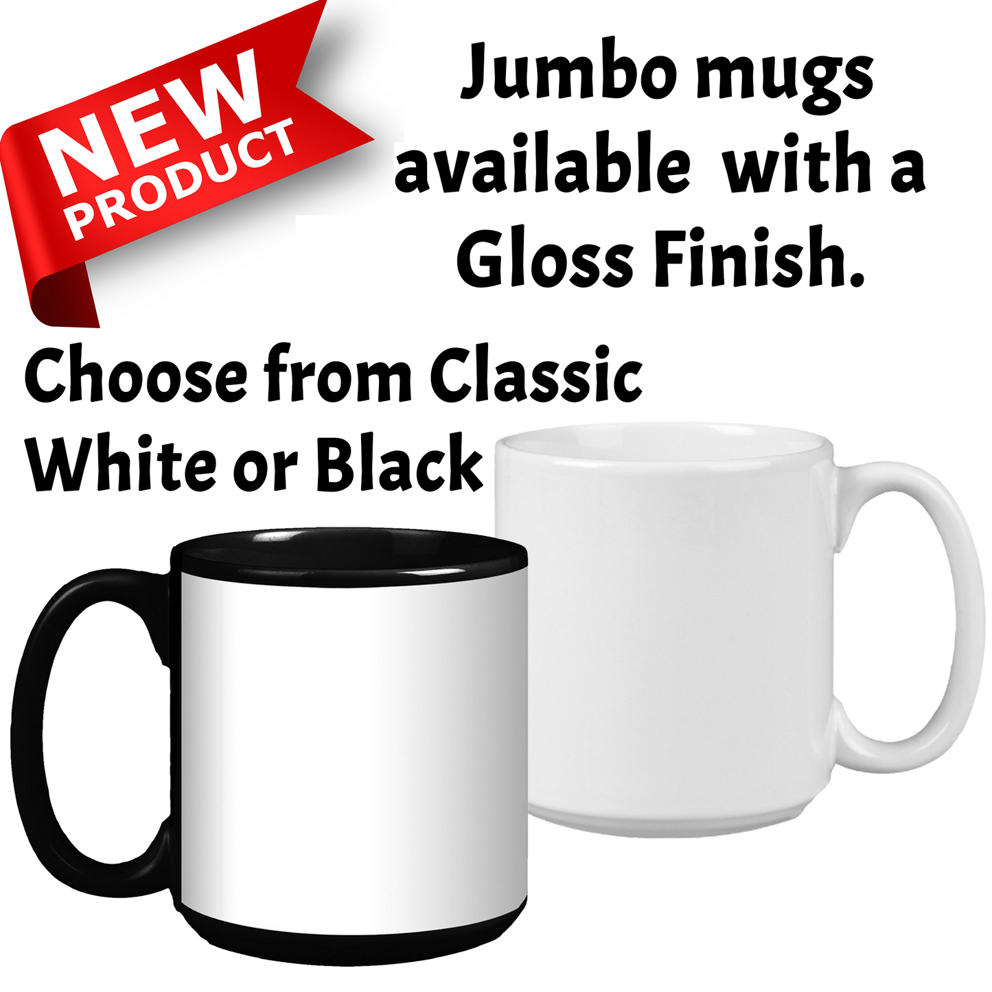 Custom Collage Jumbo Mug (20 ounce) - 2 Images
