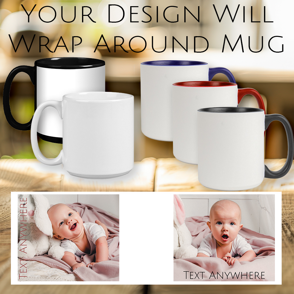 Custom Collage Jumbo Mug (20 ounce) - 2 Images