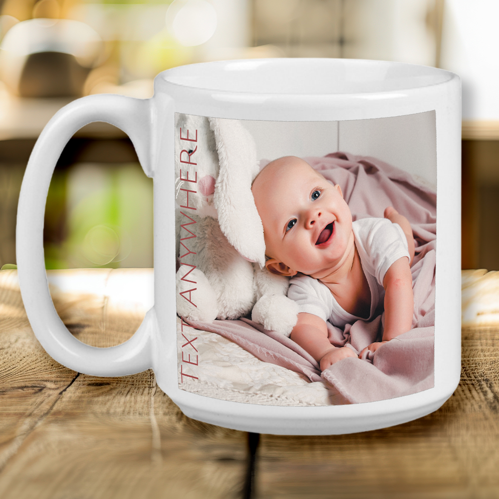 Custom Collage Jumbo Mug (20 ounce) - 2 Images