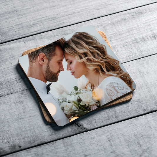 Hardboard MDF Coaster - Square and Gloss Finish