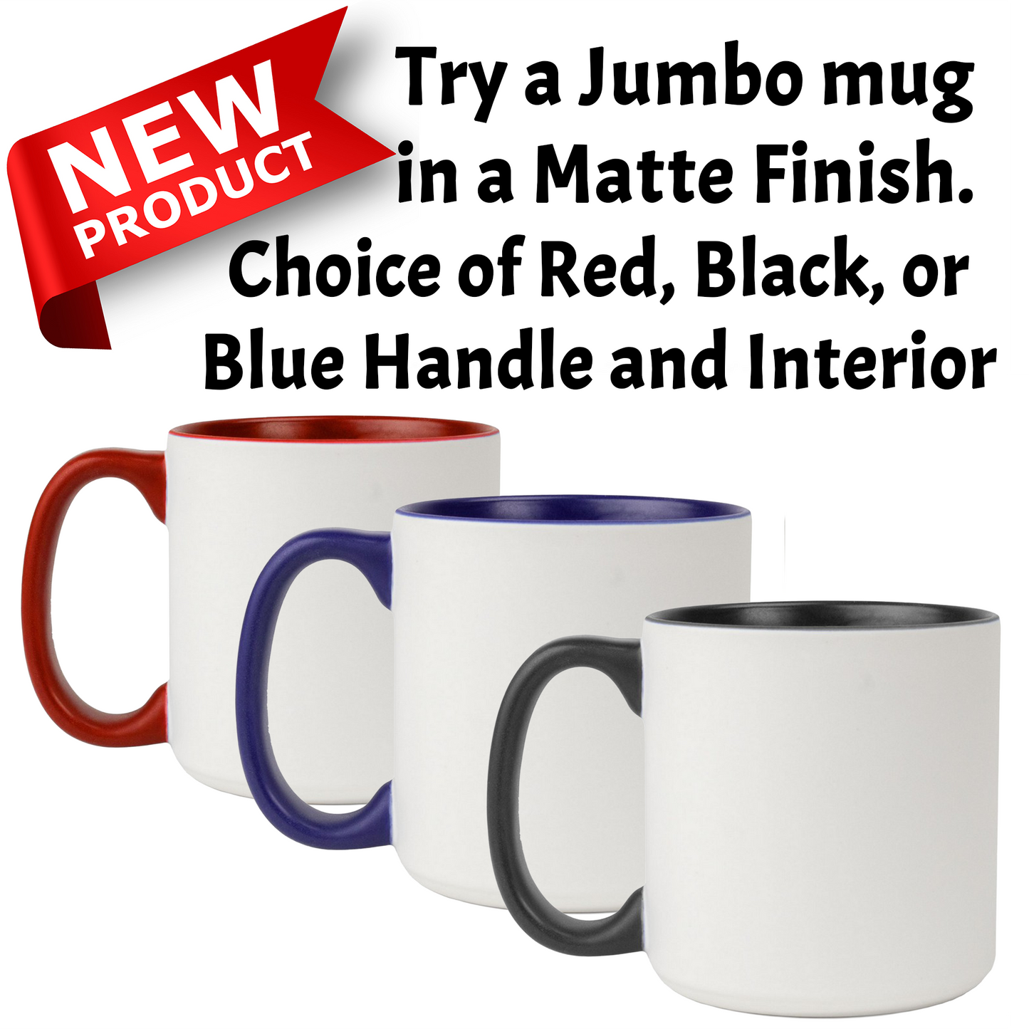 Custom Collage Jumbo Mug (20 ounce) - 2 Images