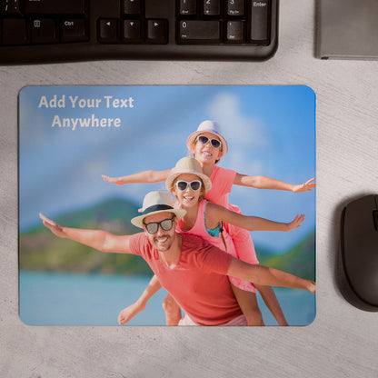 Fully Customizable Mousepad - Personalize with Your Photos, Text, and Designs