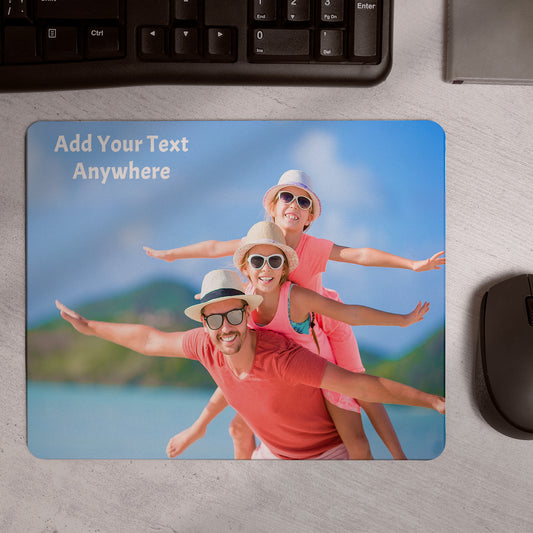Fully Customizable Mousepad - Personalize with Your Photos, Text, and Designs