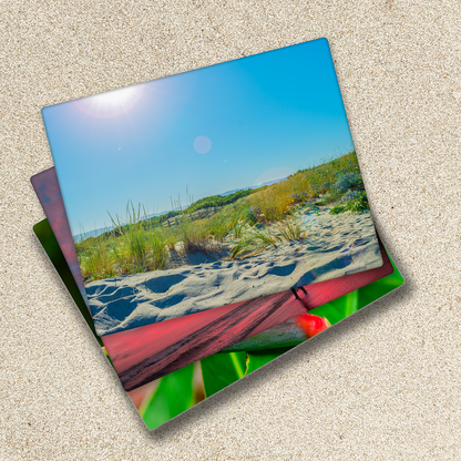 Square Metal Photo Print 8x8 – Custom Instagram-Style Aluminum Print