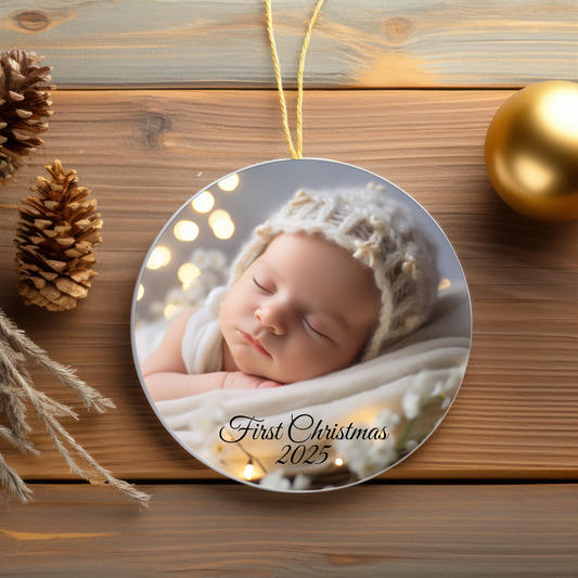 Ceramic Circle Ornament