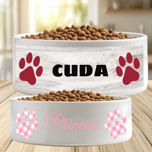 Ceramic Pet Bowl - Bowl 1