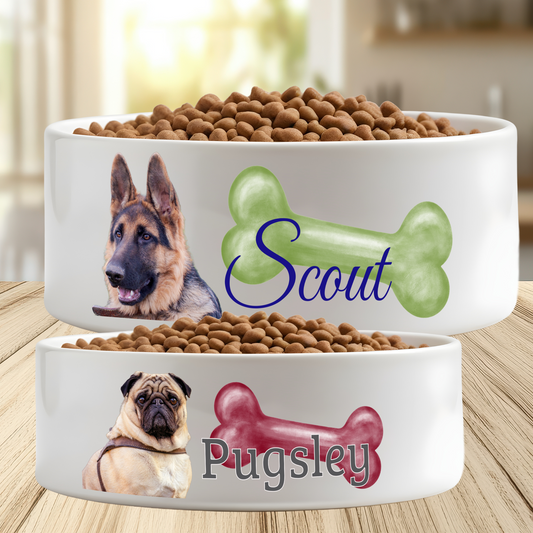 Ceramic Pet Bowl - Bowl 8