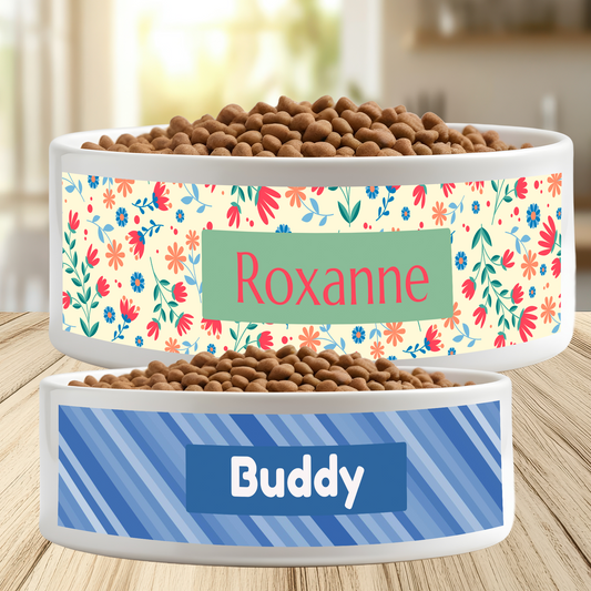 Ceramic Pet Bowl - Bowl 9