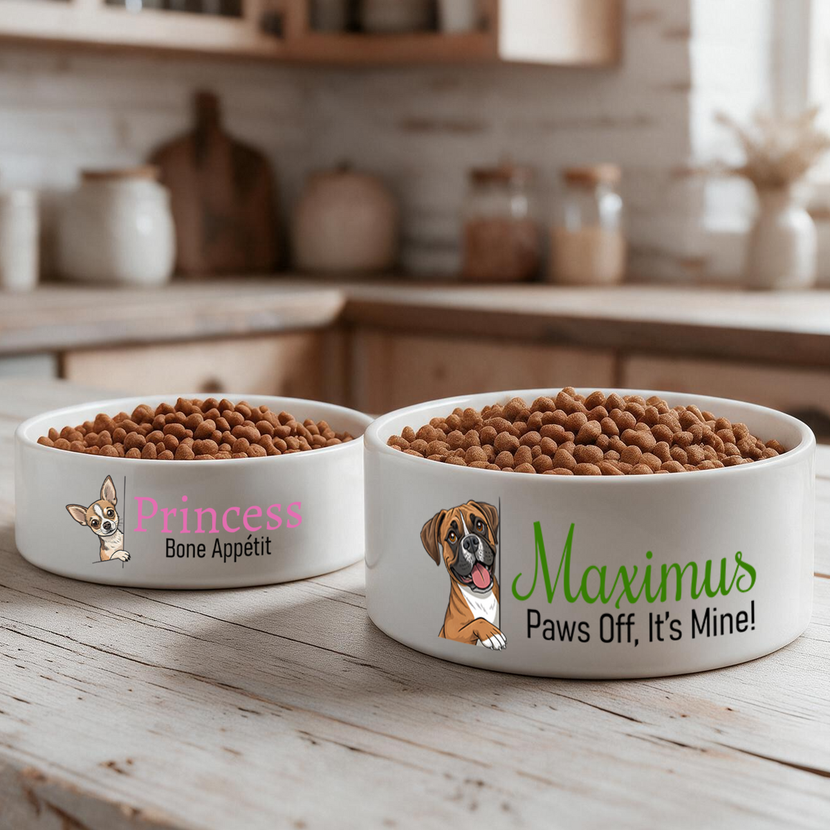 Ceramic Pet Bowl - Bowl 6