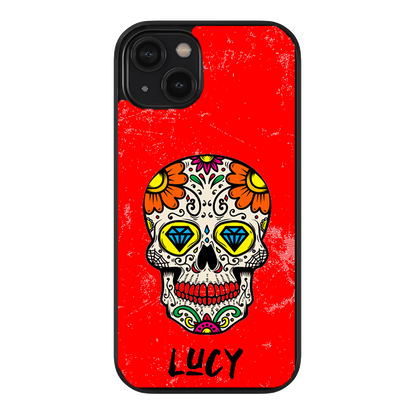 Coming Soon! Custom Sugar Skull iPhone Cases for Models 12, 13, 14, and 15 - Personalized and Unique
