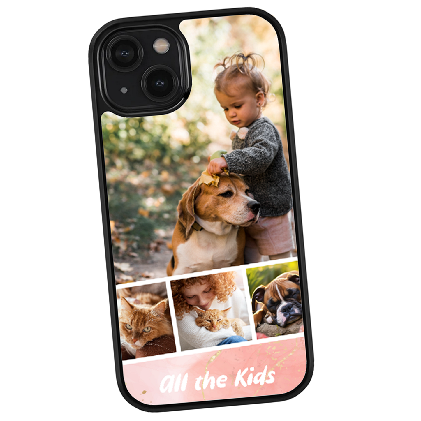 Custom iPhone Cases for Models 12, 13, 14, and 15 - Film Strip with Large Image