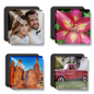 2" x 2" Acrylic Magnet ( 4 magnets )