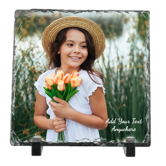 Personalized Photo Slate: Classic Single Image