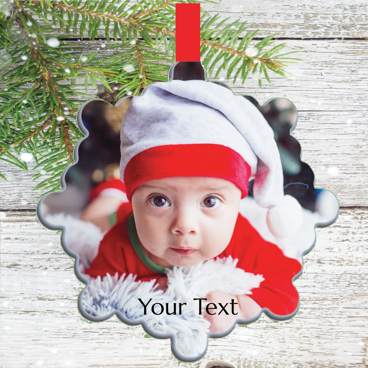 Acrylic Snowflake Ornament